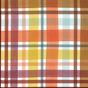 Anything But Basic-Watercolor Plaid-Fantastic M.Fox Palette-Large Scale