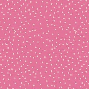 Cream Dots on Pink (4") (ST2023CD)