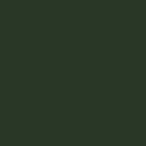 Solid Pine Forest Green