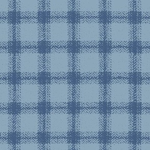8x8 Gingham in Sky Blue - Gingham Patterns - Patriotic Plaid - Blue Gingham - 4th of July Coordinate
