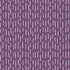 Shibori Vertical Stripes, Dusty Purple