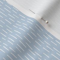 Shibori Vertical Stripes, Fog Blue