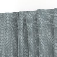 Shibori Vertical Stitches, Slate Grey