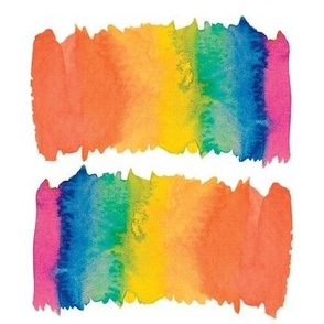 Pride Rainbow Watercolor