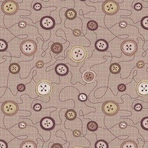 Round Buttons' web in Latte  colors