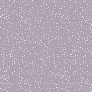 Medium Scale // Halloween Spots and Dots on Lavender Lilac Purple