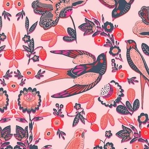Birdsong in Pink