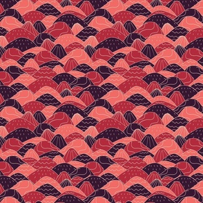 coral red hills by rysunki_malunki