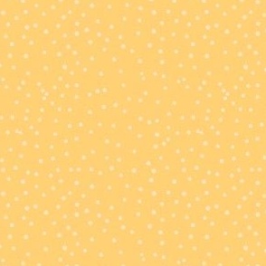 Cream Dots on Yellow (4") (ST2023CD)