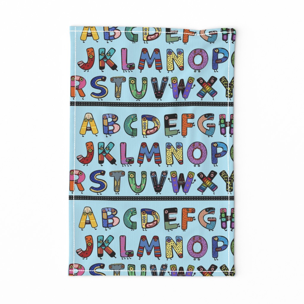 Anthropomorphic alphabet