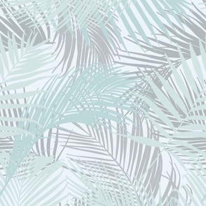 Palm Leaves light green - Pantone Ultra-steady 
