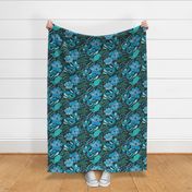 Oh So Succulent - Pantone Ultra Steady Blue Green Large 