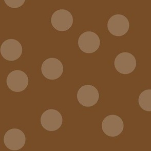 Polka Dots in Chocolate