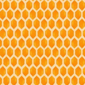 Medium Scale "Honeycomb" – Hexagonal Cell Pattern