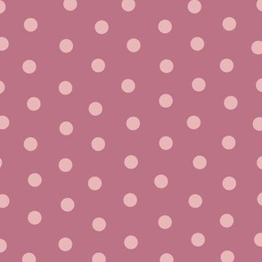 Useful Polka Dot | Raspberry Sorbet Pink | Clothing and Decor