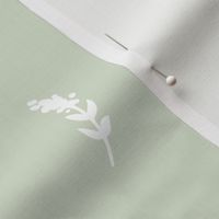 Fables // Wildflowers & Berries // Sage Green, White // Medium 