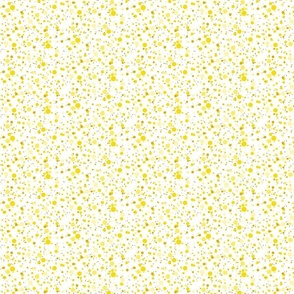 Spots blue on white yellow