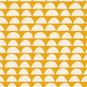 Simple, Modern Shapes on Marigold / Large