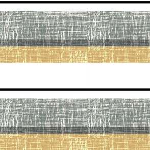 stripe large textrure gray gold black white