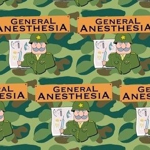 General Anesthesia in GREEN camo