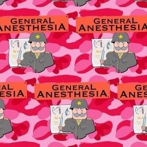 General Anesthesia with PINK camo
