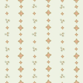 Arts and Crafts Stripe - Pale Sage Green 