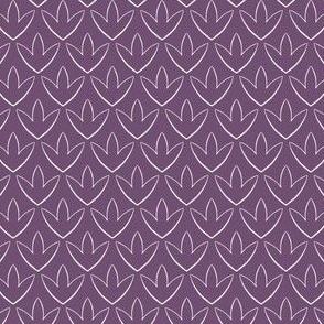 Grass Tufts - purple 