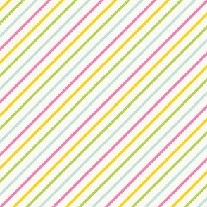 small 1.5x1.5in rainbow stripe