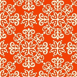 Ethnic Indian Ornament - Red