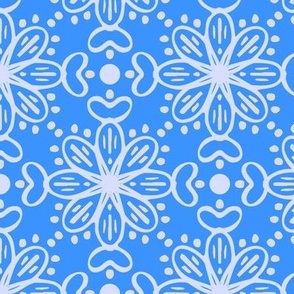 Ethnic Ornament - Blue