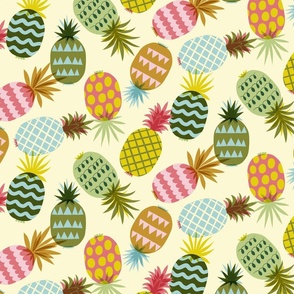 tossed pineapples // medium // light