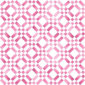 Small Quinlan Valentine Pink on White