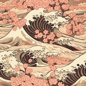Sakura and Kusama waves of medieval Japan 7