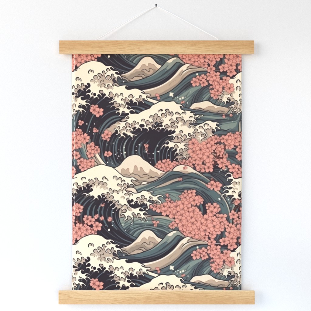 Sakura and Kusama waves of medieval Japan 5