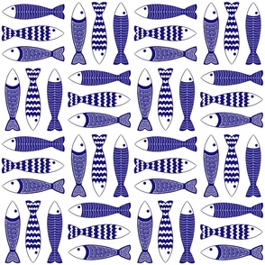 Blue Fish - Small Scale