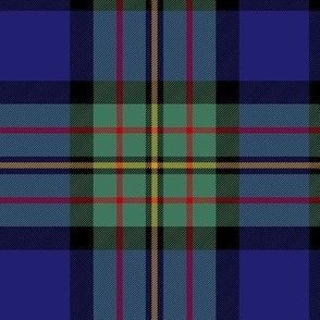 MacLaren 1830 tartan from Wilsons of Bannockburn, 6" muted colors