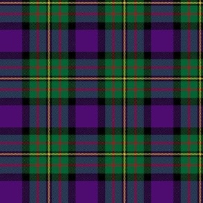 MacLaren 1830 tartan from Wilsons of Bannockburn, 3" with purple