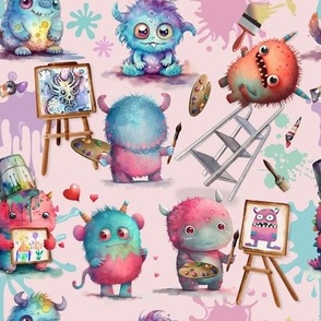 Pink Dream Monster Artists