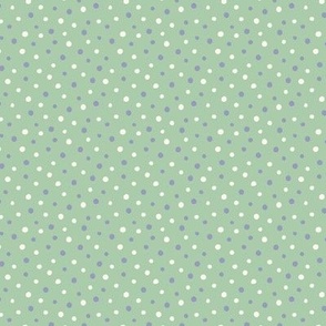 Dots - Cool, Mint Green
