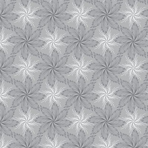 Pinwheels - Grey, medium