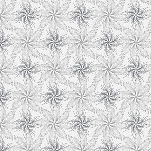 Pinwheels - Grey, light