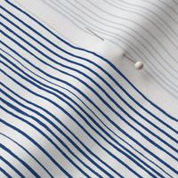 Rough Blue Stripe on white background