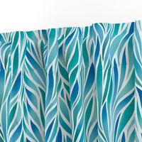 Abstract pantone seaweed - large scale / 18"x21" fabric // 24"x28" wallpaper