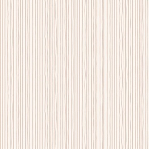 Soft pinky beige stripes on ivory