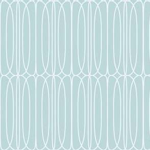 Minimal Line Pattern - light blue