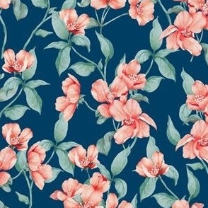 Sakura Peach Blossom - Deep Blue SS
