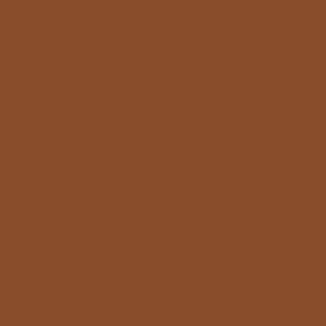 Solid Red Brick Brown #7c3914