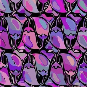 Medium | Bold Purple Glassy Peppers 
