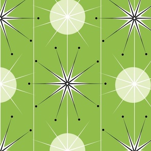 Lime Green Pattern Clash