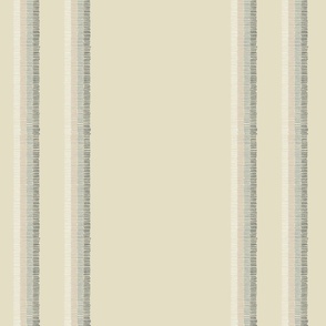 Neutral loose undulating hand drawn stripes (12in repeat)